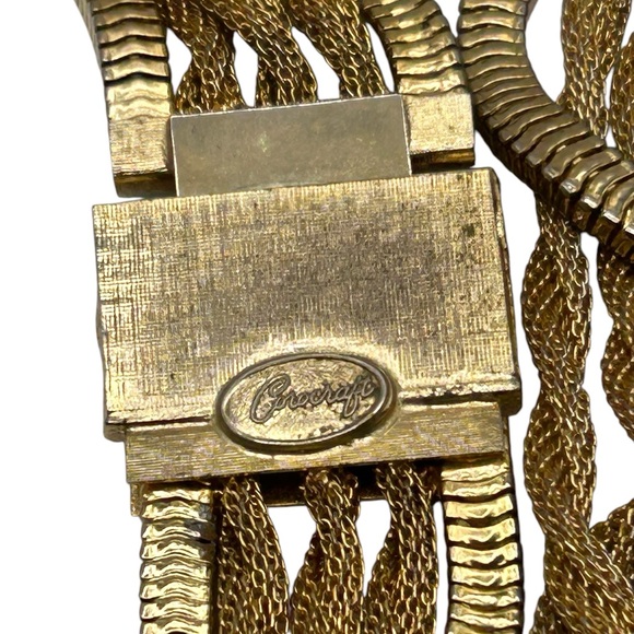 Vintage CoroCraft Multi Chain Graduated Necklace - Picture 5 of 5